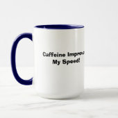 モールス符号のオスオペレータ灰色の毛のマグはカスタマイズ マグカップ (左)