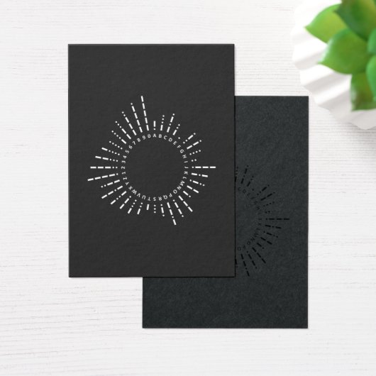 モールス符号アルファベット (デスク)