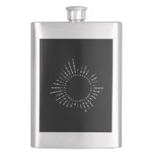 モールス符号アルファベット フラスク (正面)