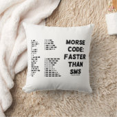 モールス符号: SMS (国際的なモールス)より速く クッション (ブランケット)