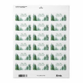 モールツリー差出人住所 ラベル (フルシート)