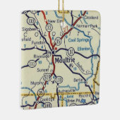 モールトリエGAヴィンテージマップ セラミックオーナメント (右)