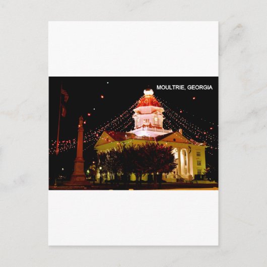 モールトリー，ジョージア ポストカード (正面)