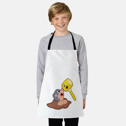 モールハンマー エプロン (着用した状態)