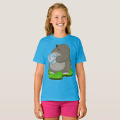 モールバレーボール選手バレーボール Tシャツ (正面フル)