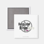 モールラ保ートで生きる夢のシンボル マグネット (正面/裏面)