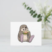 モールレストランのバーガー ポストカード (スタンド正面)