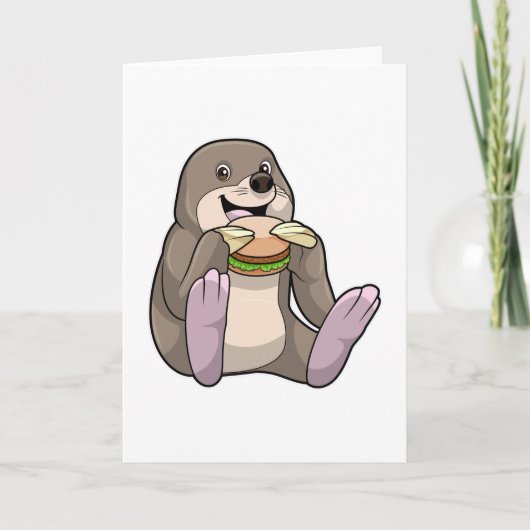 モールレストランバーガー カード (正面)