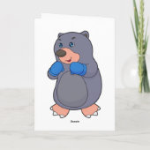 モール ボクシング ボクサー ボクシンググローブ カード (裏面)