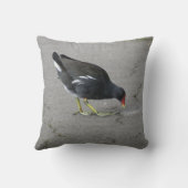 モーレおもしろいンが枕を下ろす クッション (裏面)