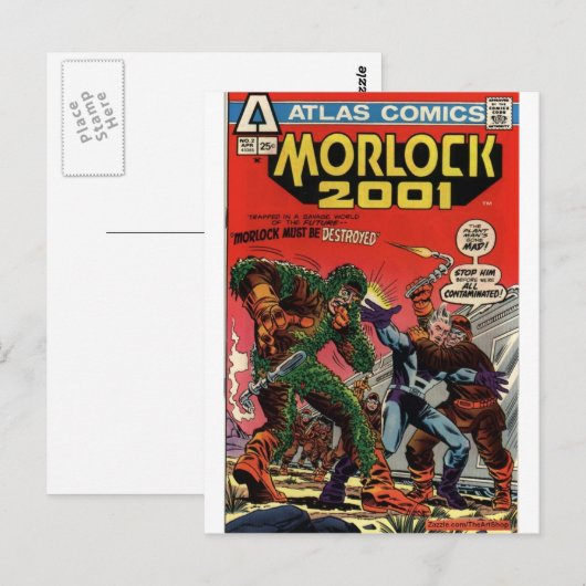 モーロック ポストカード (正面/裏面)