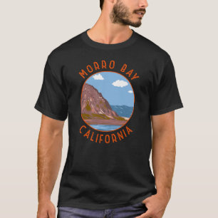 モーロベイカリフォルニアレトロ動揺してサークル Tシャツ
