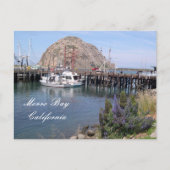 モーロベイ魚釣り波止場,カリフォルニア ポストカード (正面)