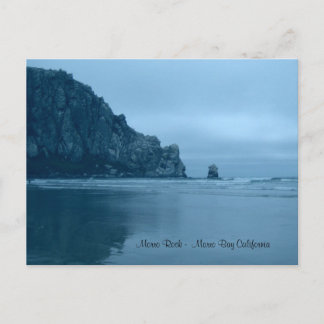 モーロ・ロック – モーロ・ベイ・カリフォルニア ポストカード