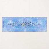 モーンスグラデーションターのヨガインストラクタースタジオ先生 ヨガマット (正面(横))