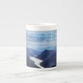 モーン山脈マグカップ ボーンチャイナマグカップ (正面)