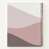 モーヴの波 ノートブック (裏面)