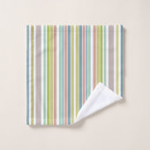 モーヴェデュスクブルーストライプズ バスタオルセット (ウォッシュタオル)