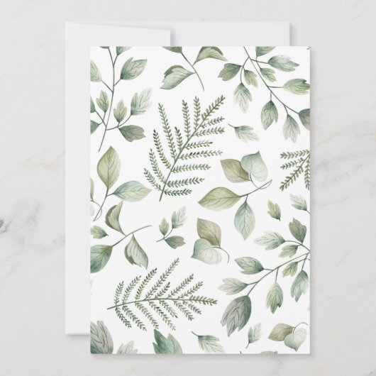 モーヴェピンクアンドホワイトローズフローラ結婚リース 招待状 (裏面)