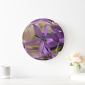 モーヴスターシャインローレンティア ラージ壁時計 (ホーム)