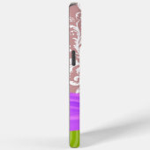 モーヴフェイクインパーソナライズされたストンダマスク Case-Mate iPhoneケース (裏面 / 右)