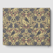 モーヴ、タン&グレークロウ&ドラゴンフライフローラ ゲストブック (裏面)