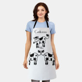 モー牛雷_コーブ エプロン (着用した状態)