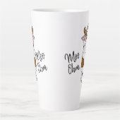 モー牛 カフェラテマグ (正面)