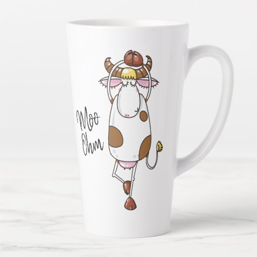 モー牛 カフェラテマグ (右)