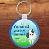 モー牛 キーホルダー (正面)