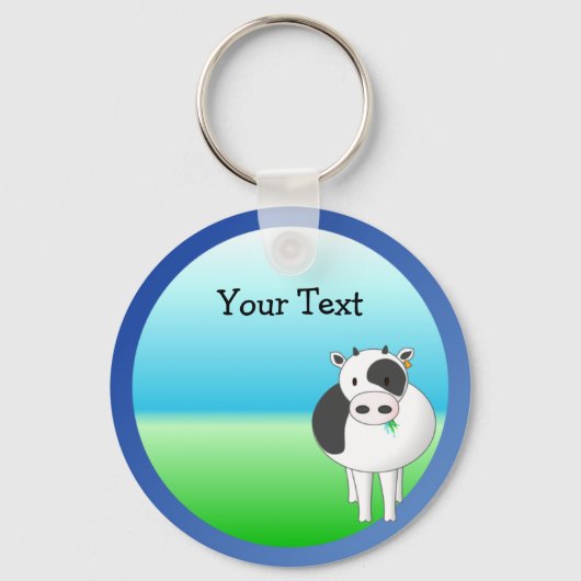 モー牛 キーホルダー (正面)