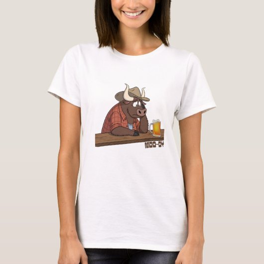 モー風の Tシャツ (正面)
