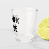 モー飲ドおもしろい引用文 ショットグラス (右)