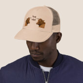 モー!かわいいおもしろい牛 キャップ (インサイチュ)