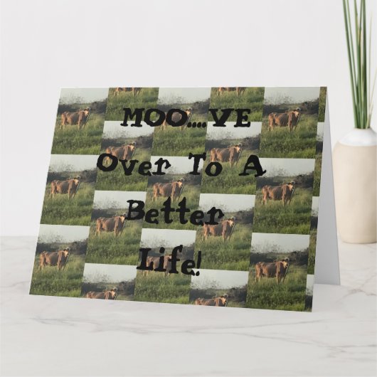 モー...もう終わりだ！ カード (正面)