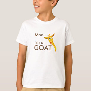 モー...ヤギだ…キリンTシャツ Tシャツ
