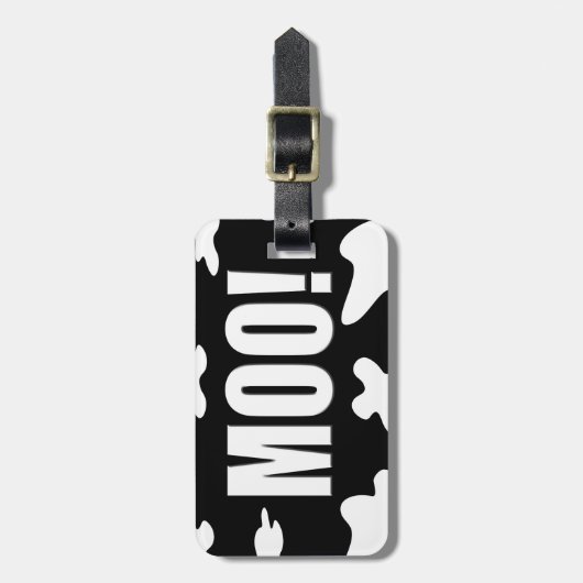 モー! ラゲッジタグ (正面縦)