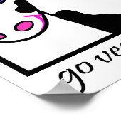 モー.移動ベジタリアン。 ポスター (角)