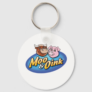 モー & Oinkボトルオープナー キーホルダー