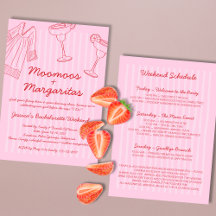 モーMoos & Margaritas Pink & Redバチェロレッテ