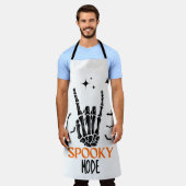 モ不気味ード エプロン (着用した状態)