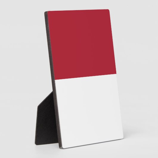 モ品亮示旗 フォトプラーク (側面)