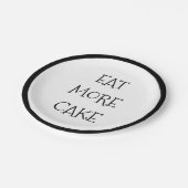 モ食べアケーキパーティーデザート紙 ペーパープレート (アングル)