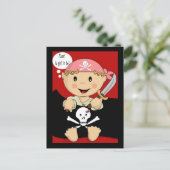 ヤアー！女の子だ！ポストカード ポストカード (スタンド正面)