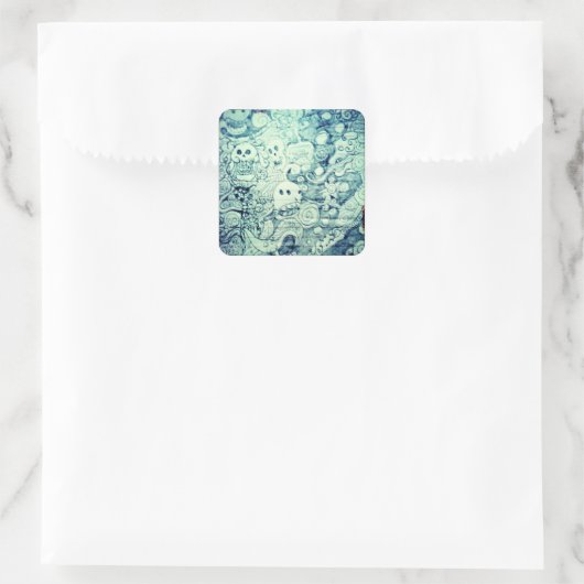 ヤイアニメマンガ想像力豊かな思想家 スクエアシール (バッグ)