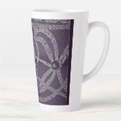 ヤイナインムーン抽象芸術アー中国のト〔占星術の〕十二宮図 カフェラテマグ (右)