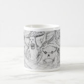 ヤイモンスターアニメマンガ コーヒーマグカップ (中央)