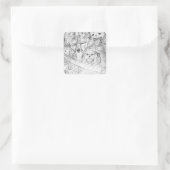 ヤイモンスターアニメマンガ スクエアシール (バッグ)