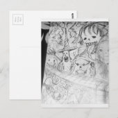 ヤイモンスターアニメマンガ ポストカード (正面/裏面)