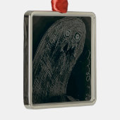 ヤイワームスケッチとあなたの魂は暗くなる メタルオーナメント (右)